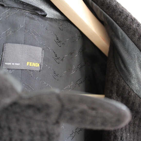 Fendi cashmere and wool coat - Picture 5 of 9